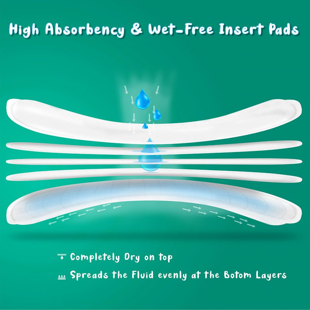 PAW PAW Combo of 2 Cloth Diapers for Day Use Quickdry