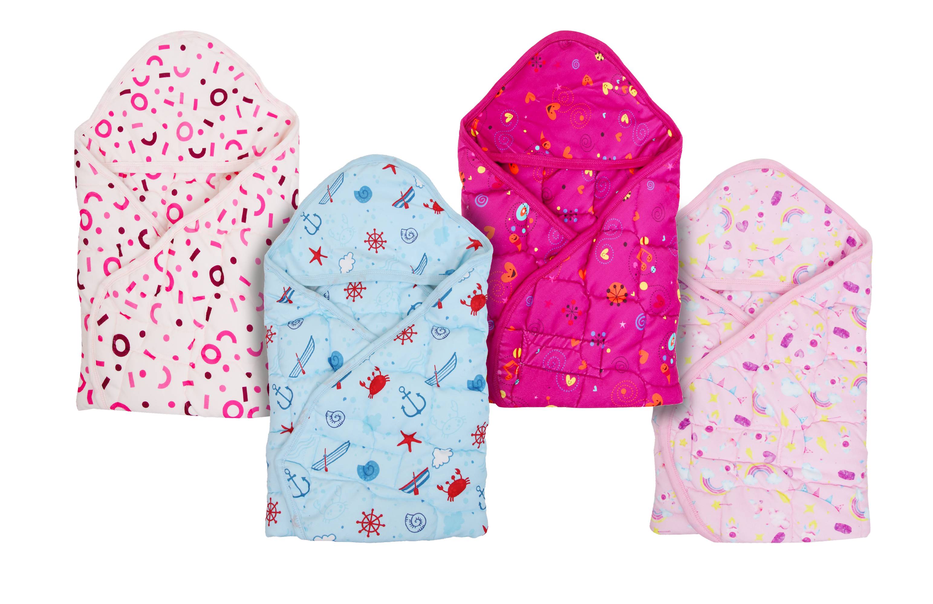 Newborn Wrapper Printed - Quickdry