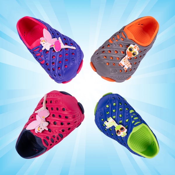 QuickDry All-Day Comfort Kids EVA Clogs