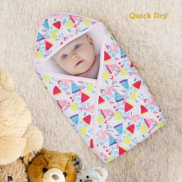 Baby Printed Wrapper - Single Jersey