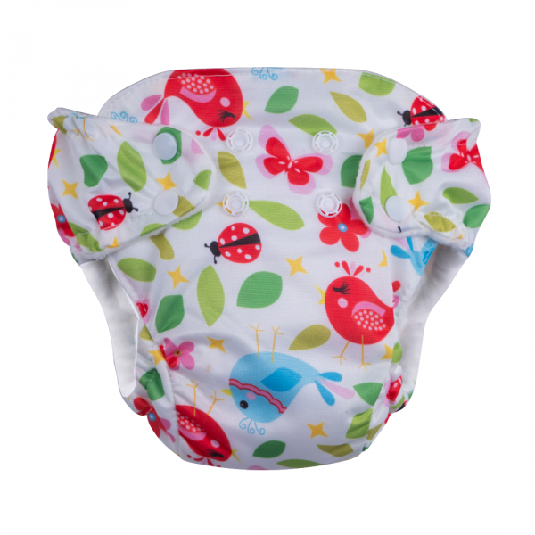 Paw Paw Printed Cloth Reusable Diapers